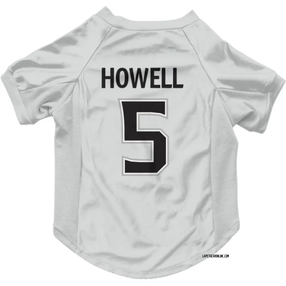 Los Angeles Kings Harry Howell White Pet Jersey for Dog & Cat