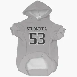 Los Angeles Kings Jack Studnicka Gray Pet Hoodie for Dog & Cat