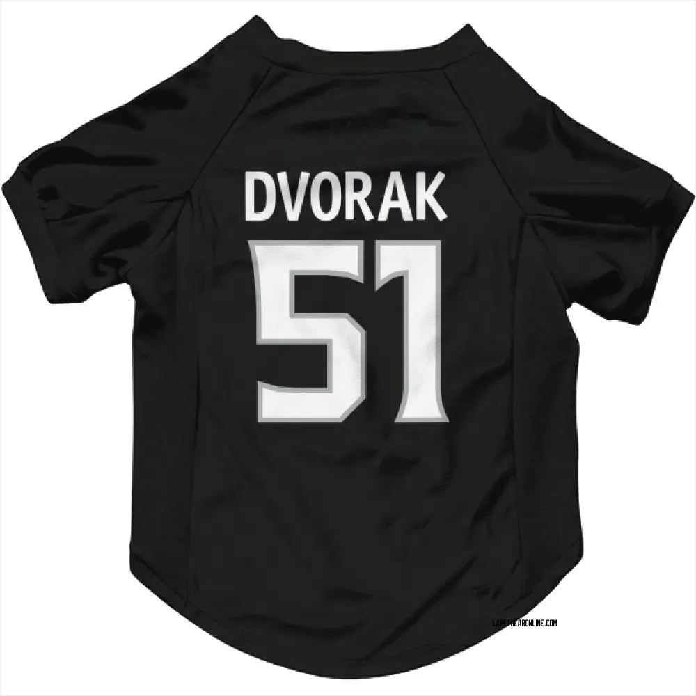 Los Angeles Kings Jakub Dvorak Black Pet Jersey for Dog & Cat