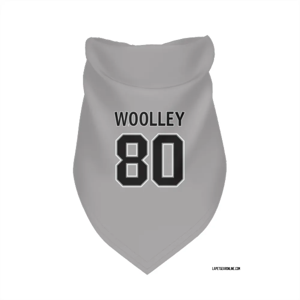 Los Angeles Kings Jared Woolley Gray Pet Bandana for Dog & Cat