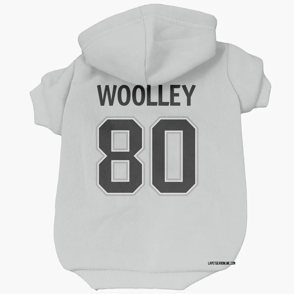 Los Angeles Kings Jared Woolley White Pet Hoodie for Dog & Cat