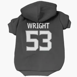 Los Angeles Kings Jared Wright Black Pet Hoodie for Dog & Cat