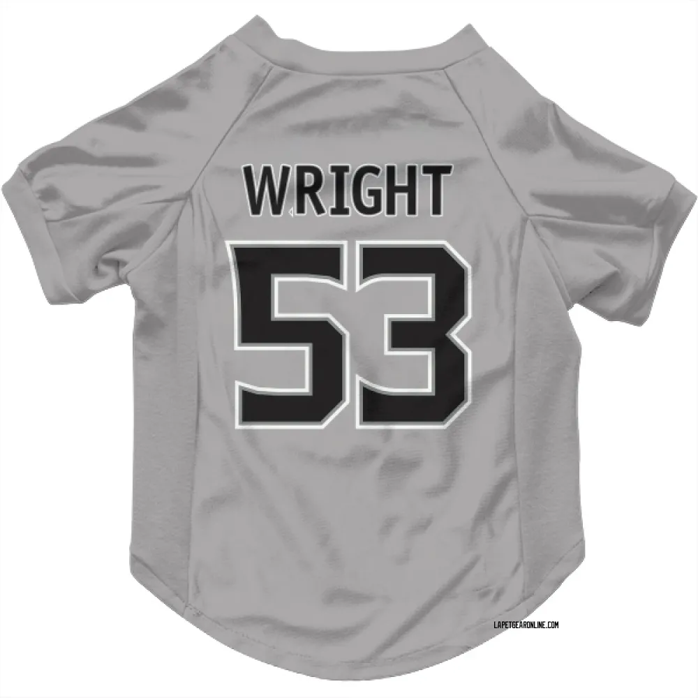 Los Angeles Kings Jared Wright Gray Pet Jersey for Dog & Cat