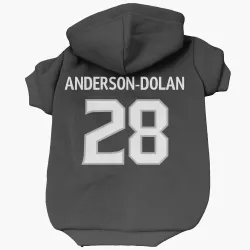 Los Angeles Kings Jaret Anderson-Dolan Black Pet Hoodie for Dog & Cat