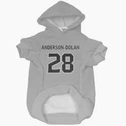 Los Angeles Kings Jaret Anderson-Dolan Gray Pet Hoodie for Dog & Cat