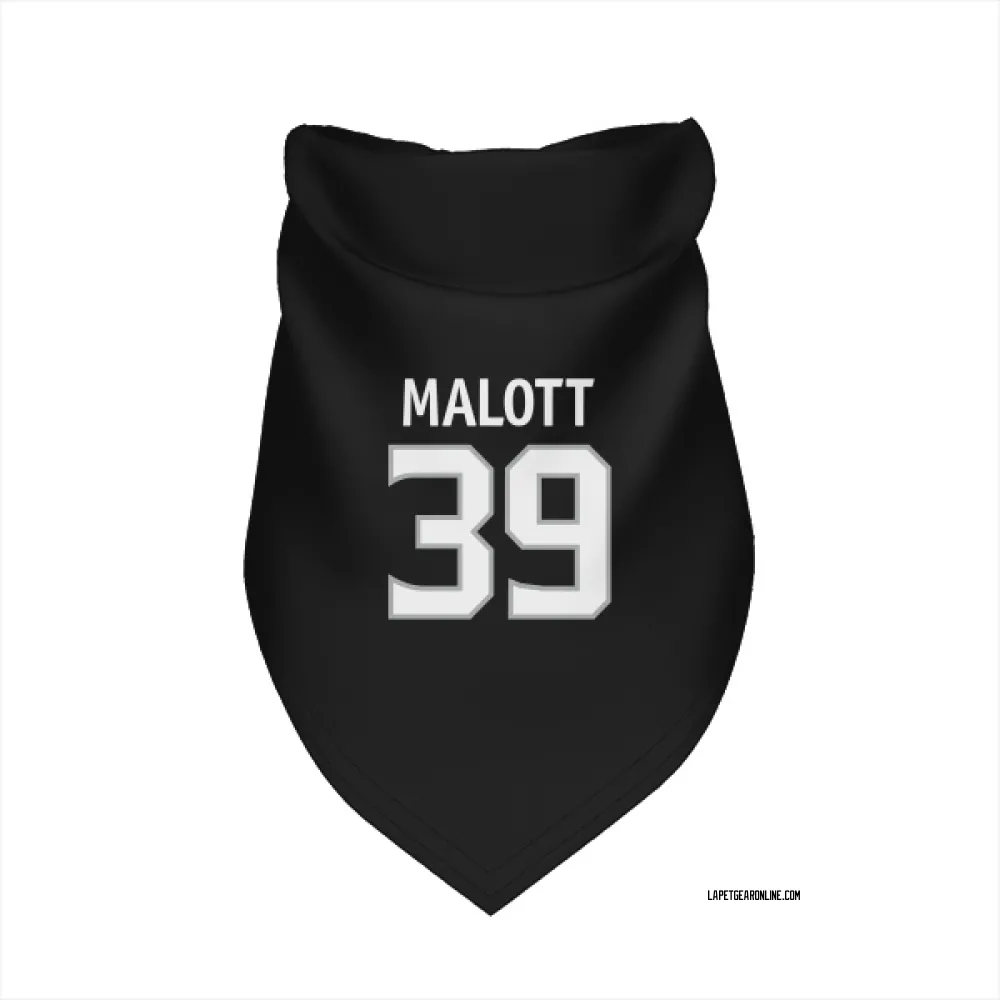 Los Angeles Kings Jeff Malott Black Pet Bandana for Dog & Cat