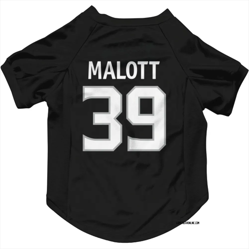 Los Angeles Kings Jeff Malott Black Pet Jersey for Dog & Cat
