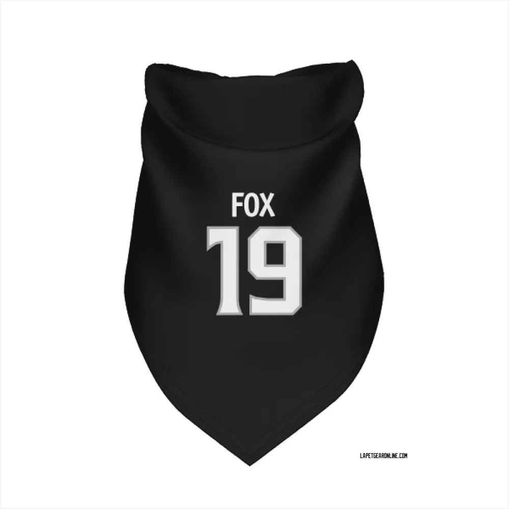 Los Angeles Kings Jim Fox Black Pet Bandana for Dog & Cat