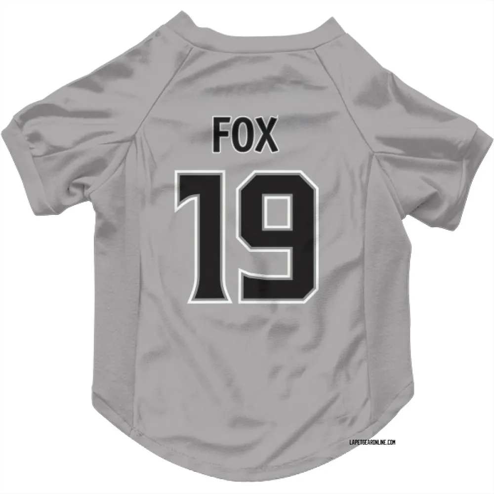 Los Angeles Kings Jim Fox Gray Pet Jersey for Dog & Cat