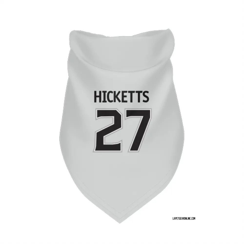 Los Angeles Kings Joe Hicketts White Pet Bandana for Dog & Cat