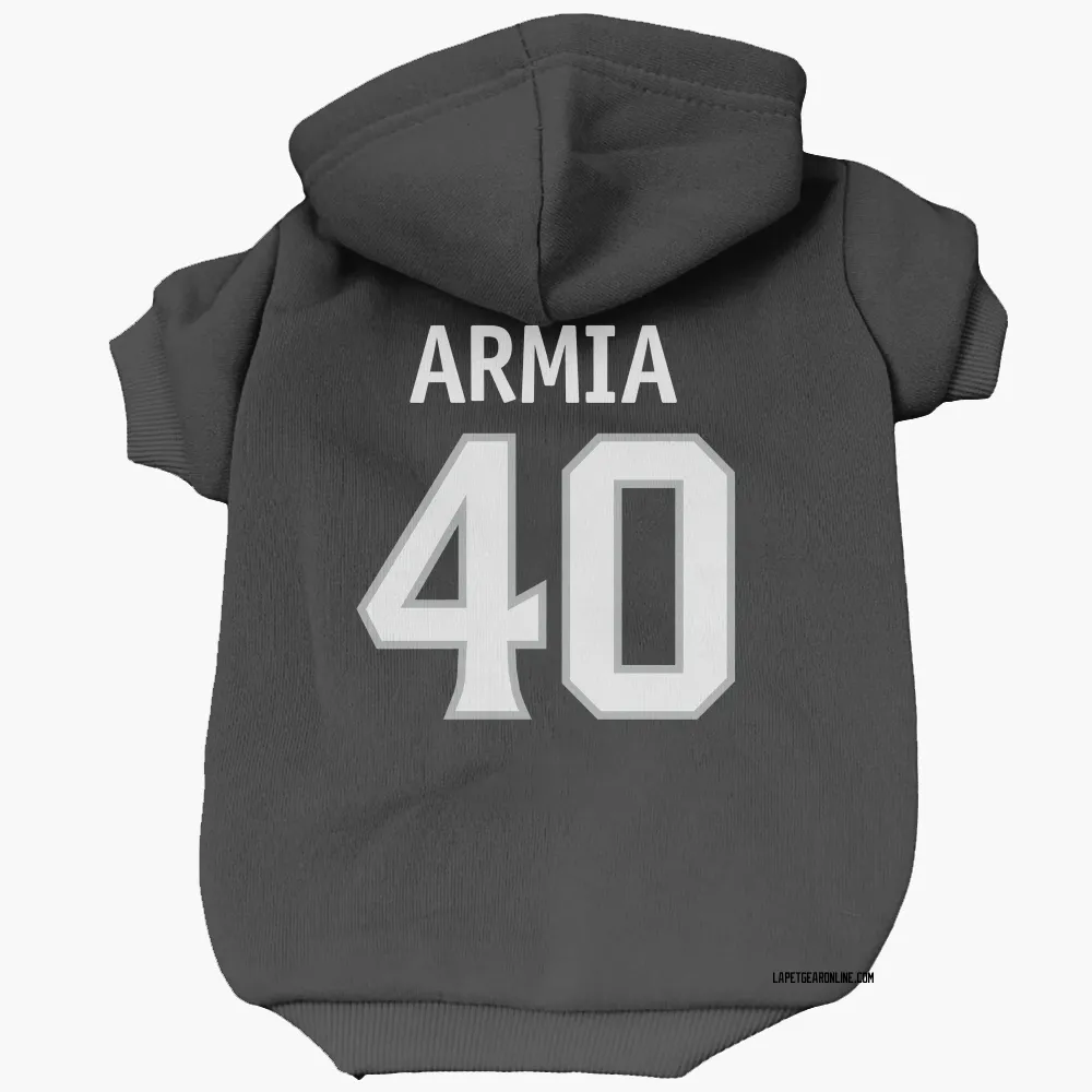 Los Angeles Kings Joel Armia Black Pet Hoodie for Dog & Cat