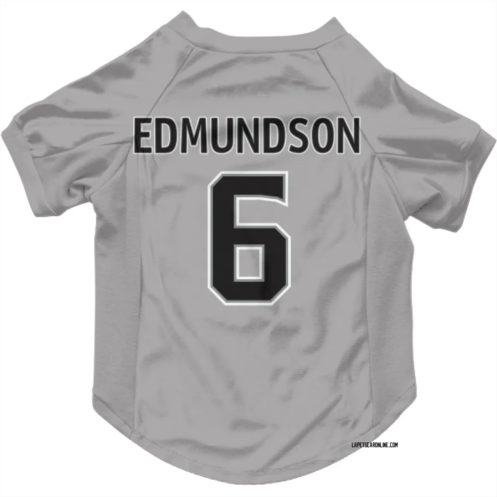 Los Angeles Kings Joel Edmundson Gray Pet Jersey for Dog & Cat