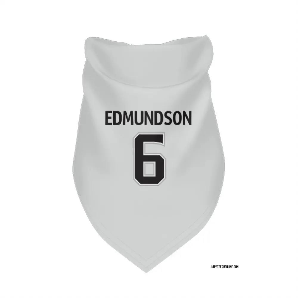 Los Angeles Kings Joel Edmundson White Pet Bandana for Dog & Cat