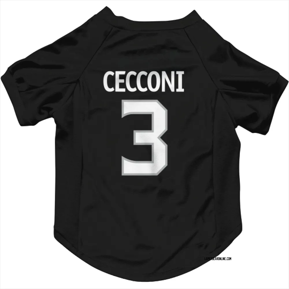 Los Angeles Kings Joseph Cecconi Black Pet Jersey for Dog & Cat