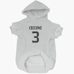 Los Angeles Kings Joseph Cecconi White Pet Hoodie for Dog & Cat