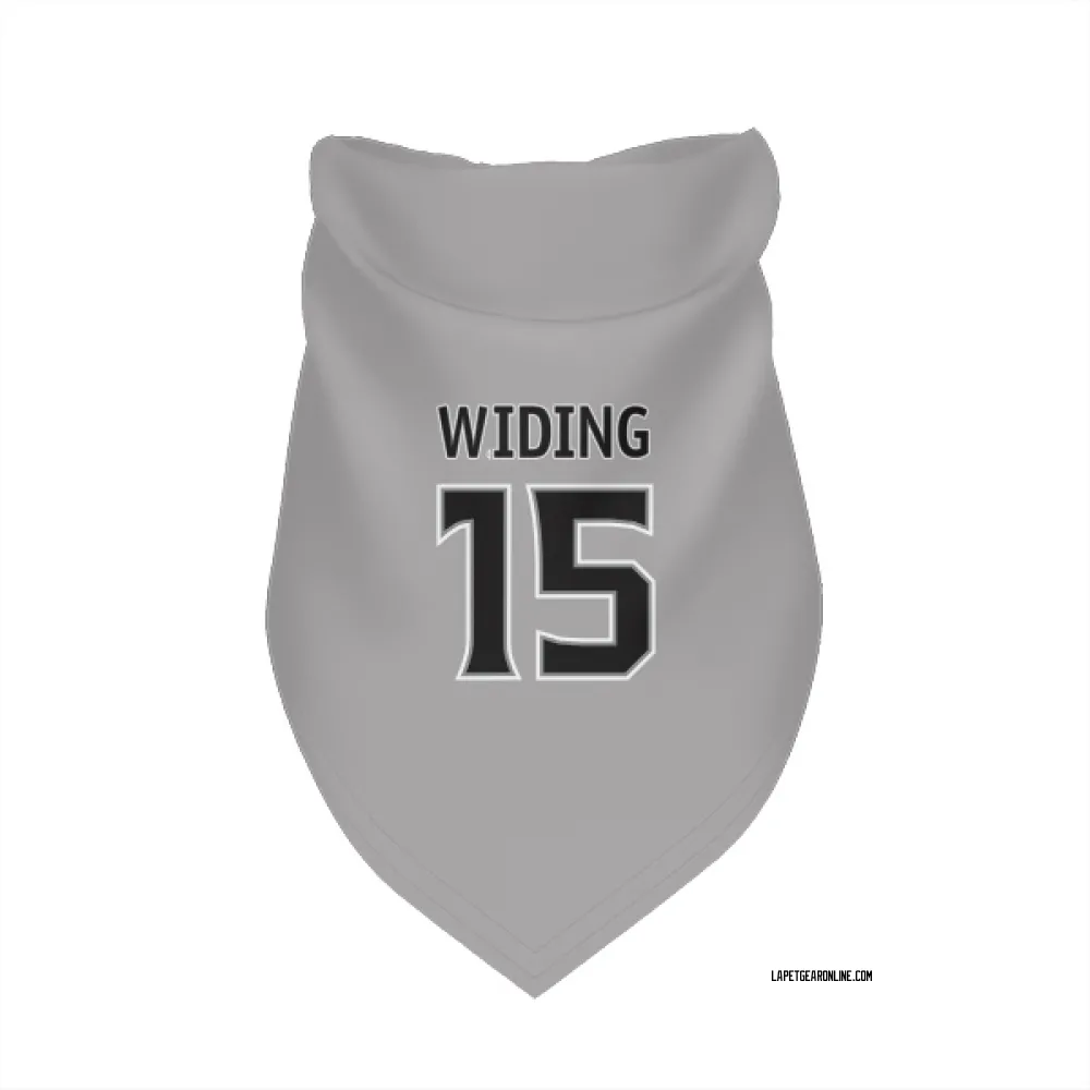 Los Angeles Kings Juha Widing Gray Pet Bandana for Dog & Cat