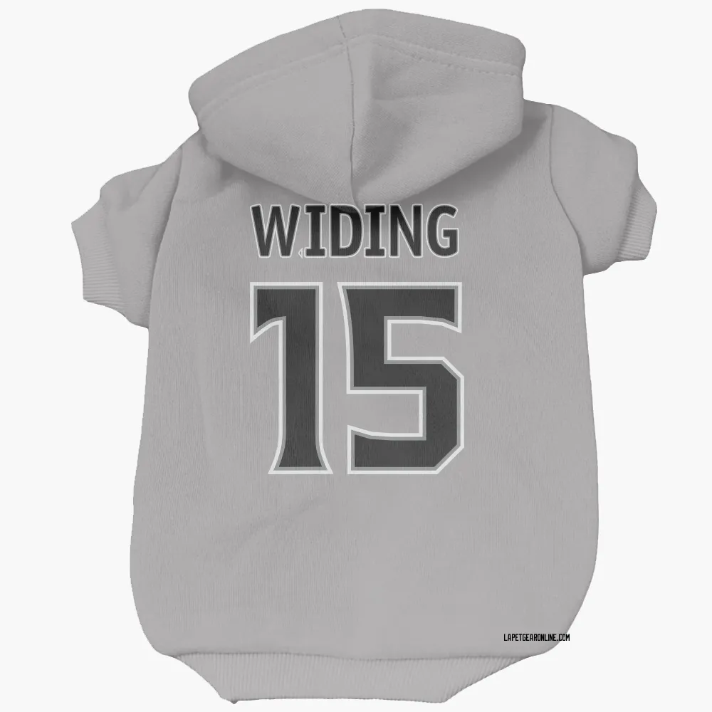 Los Angeles Kings Juha Widing Gray Pet Hoodie for Dog & Cat