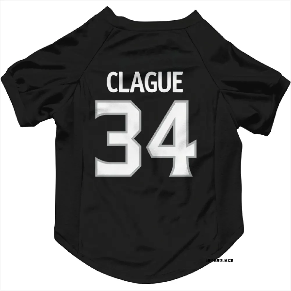 Los Angeles Kings Kale Clague Black Pet Jersey for Dog & Cat