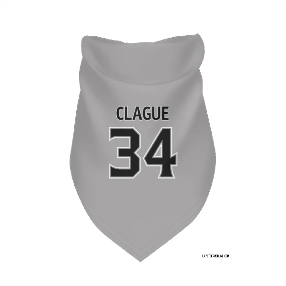 Los Angeles Kings Kale Clague Gray Pet Bandana for Dog & Cat