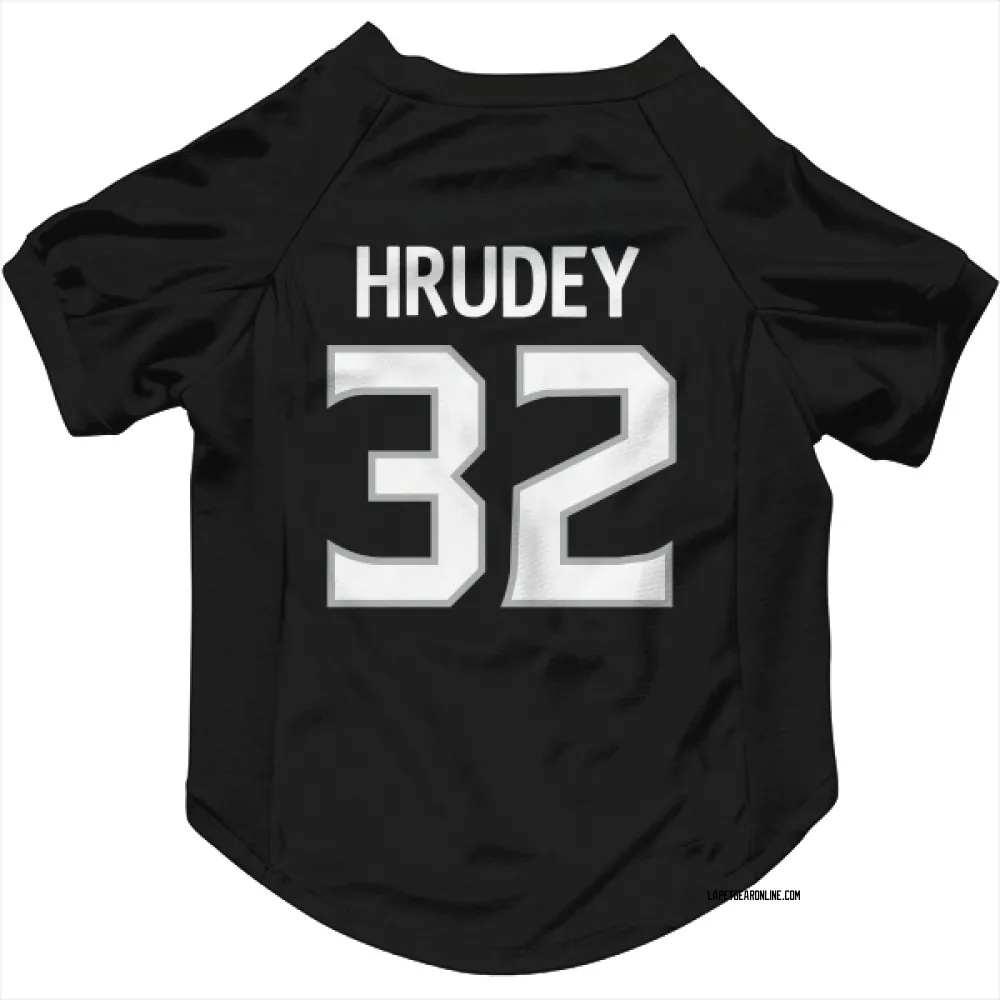 Los Angeles Kings Kelly Hrudey Black Pet Jersey for Dog & Cat