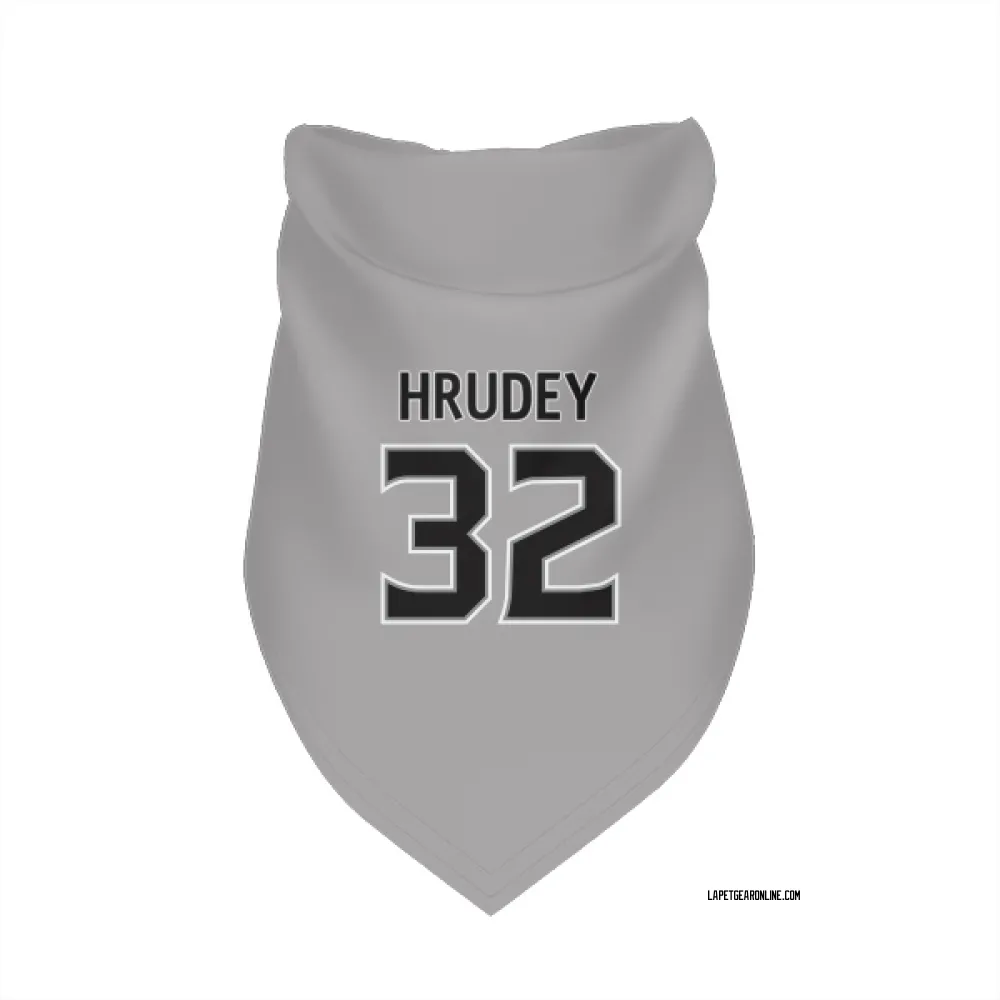 Los Angeles Kings Kelly Hrudey Gray Pet Bandana for Dog & Cat