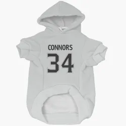Los Angeles Kings Kenny Connors White Pet Hoodie for Dog & Cat