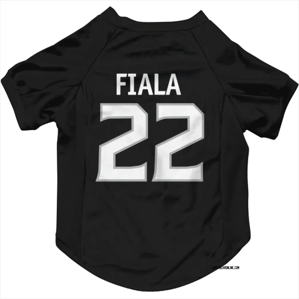 Los Angeles Kings Kevin Fiala Black Pet Jersey for Dog & Cat