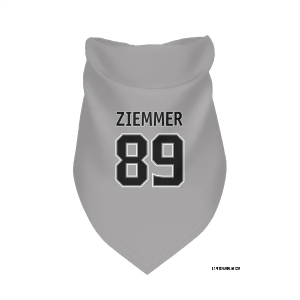 Los Angeles Kings Koehn Ziemmer Gray Pet Bandana for Dog & Cat