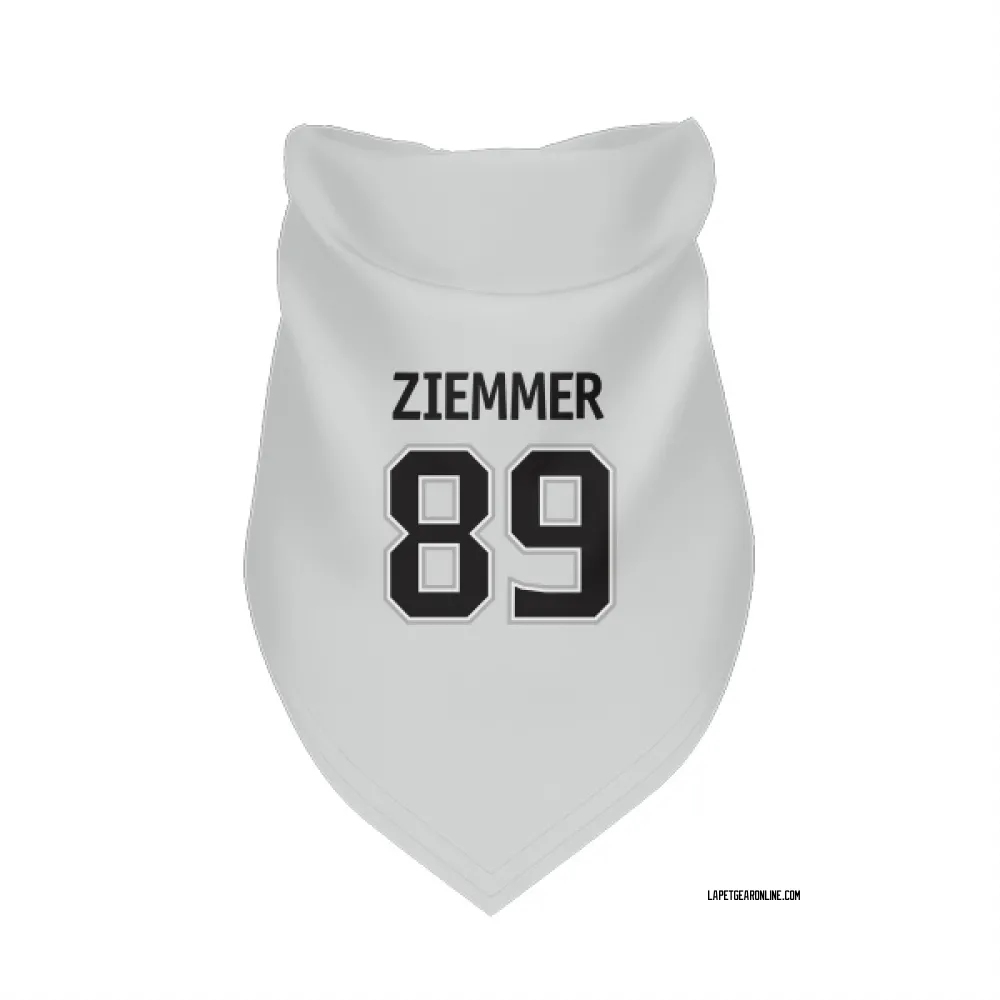 Los Angeles Kings Koehn Ziemmer White Pet Bandana for Dog & Cat