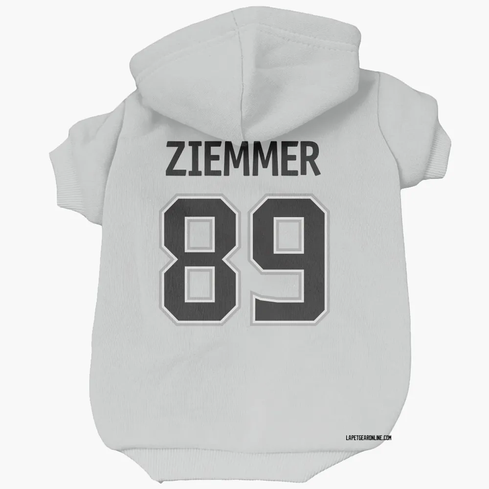 Los Angeles Kings Koehn Ziemmer White Pet Hoodie for Dog & Cat