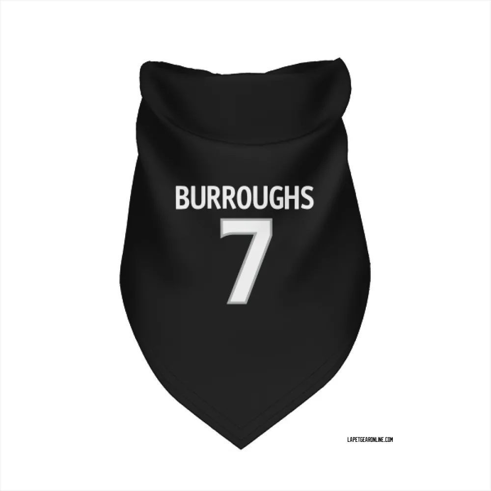 Los Angeles Kings Kyle Burroughs Black Pet Bandana for Dog & Cat