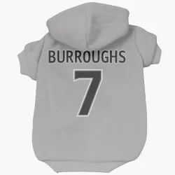 Los Angeles Kings Kyle Burroughs Gray Pet Hoodie for Dog & Cat
