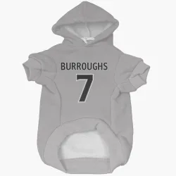 Los Angeles Kings Kyle Burroughs Gray Pet Hoodie for Dog & Cat