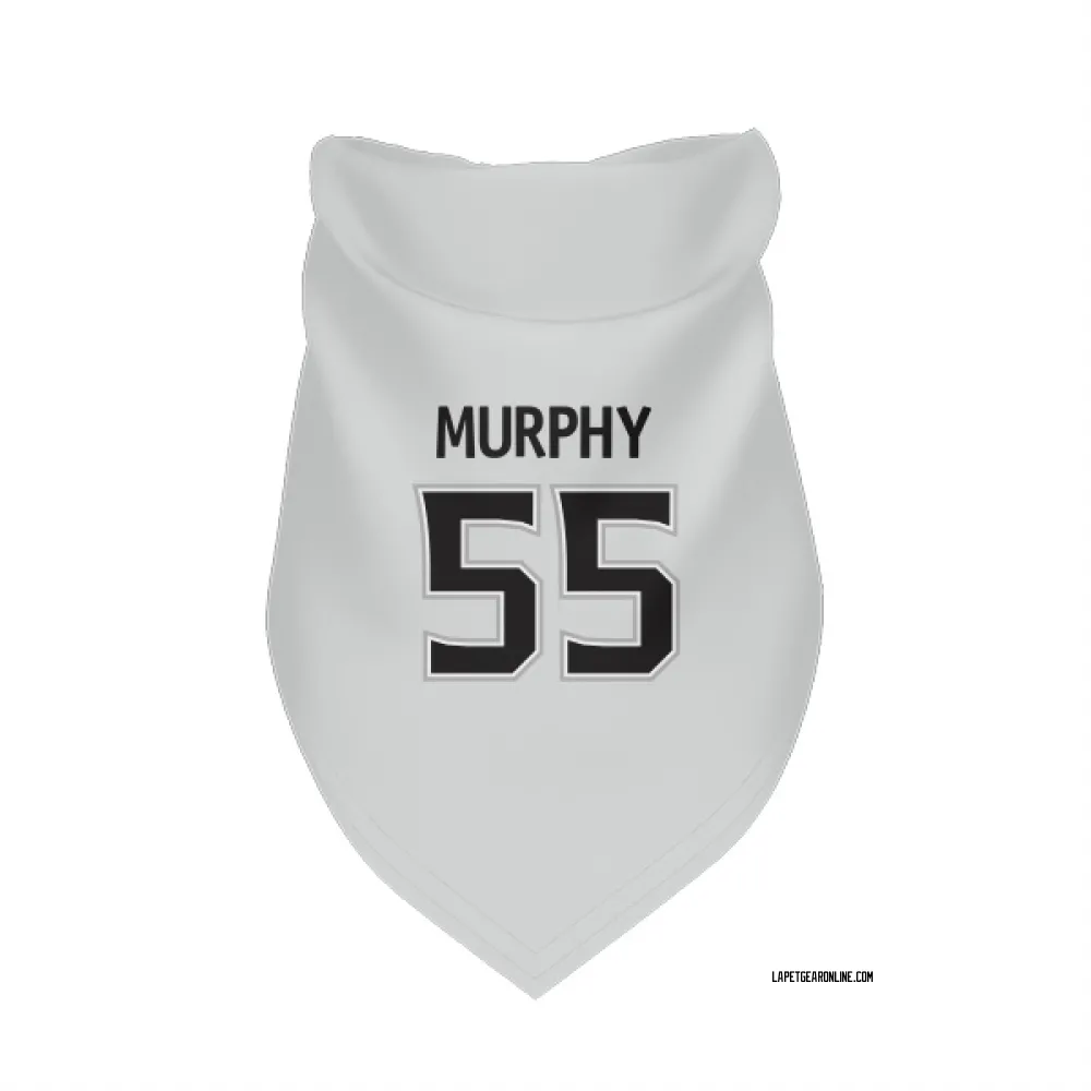 Los Angeles Kings Larry Murphy White Pet Bandana for Dog & Cat