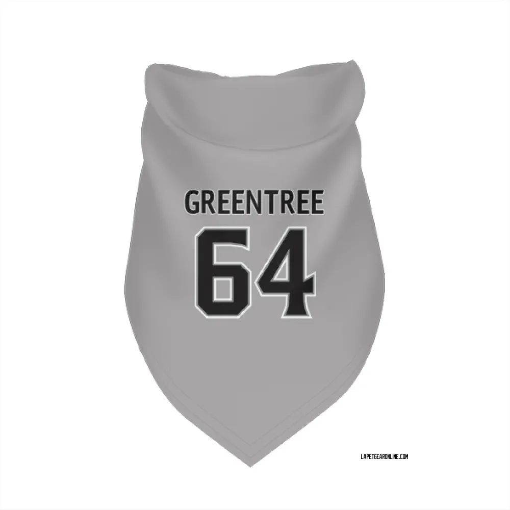 Los Angeles Kings Liam Greentree Gray Pet Bandana for Dog & Cat