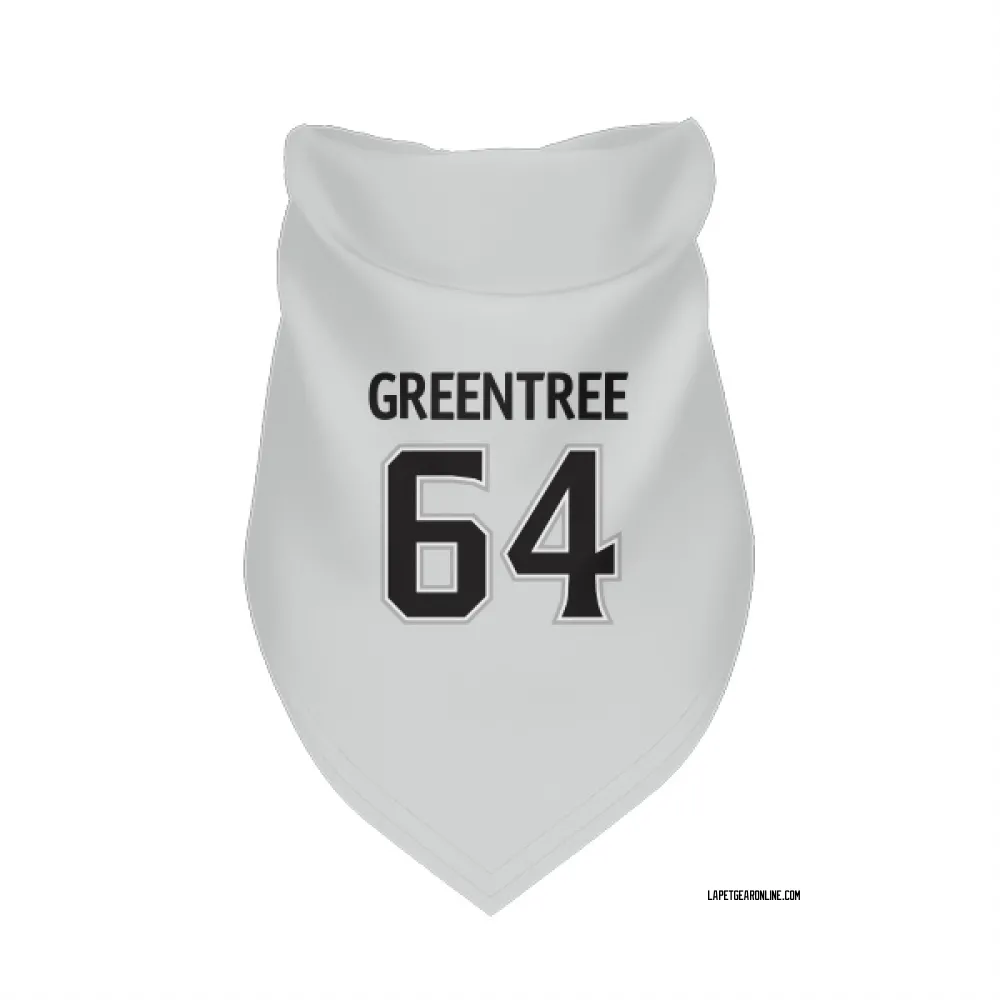 Los Angeles Kings Liam Greentree White Pet Bandana for Dog & Cat