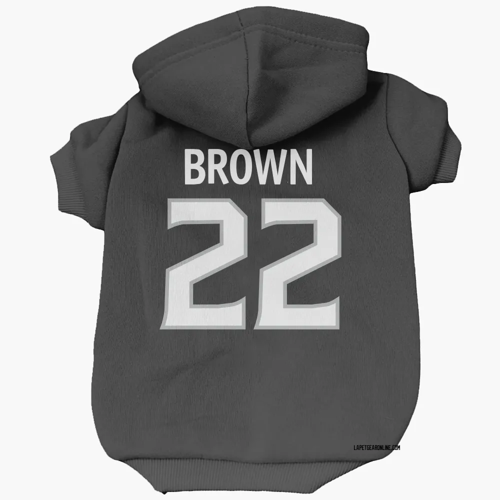 Los Angeles Kings Logan Brown Black Pet Hoodie for Dog & Cat
