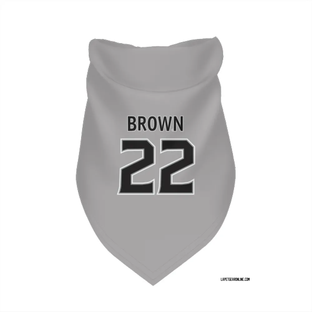 Los Angeles Kings Logan Brown Gray Pet Bandana for Dog & Cat