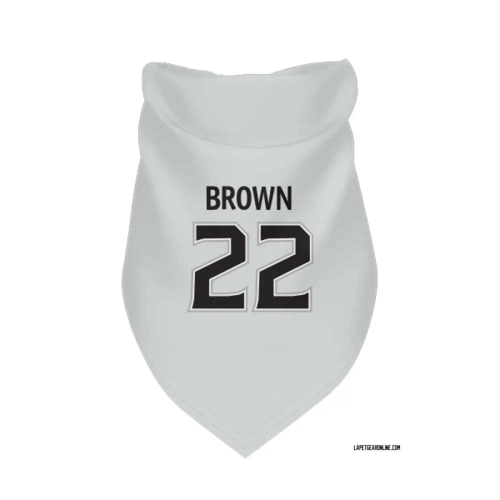 Los Angeles Kings Logan Brown White Pet Bandana for Dog & Cat