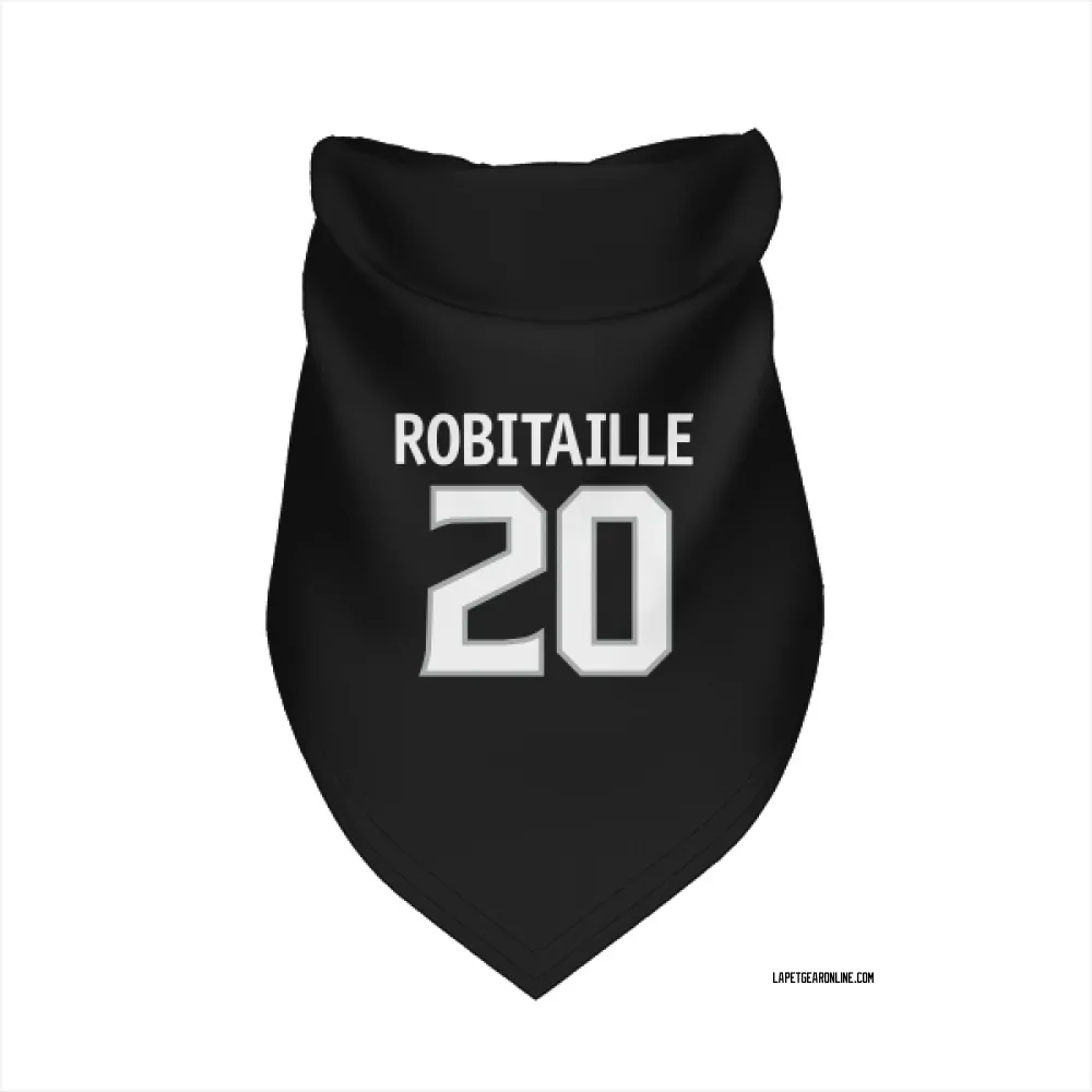 Los Angeles Kings Luc Robitaille Black Pet Bandana for Dog & Cat