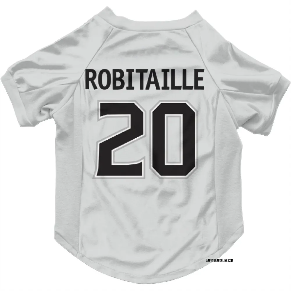 Los Angeles Kings Luc Robitaille White Pet Jersey for Dog & Cat