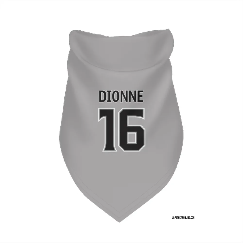 Los Angeles Kings Marcel Dionne Gray Pet Bandana for Dog & Cat