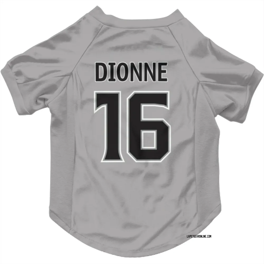 Los Angeles Kings Marcel Dionne Gray Pet Jersey for Dog & Cat