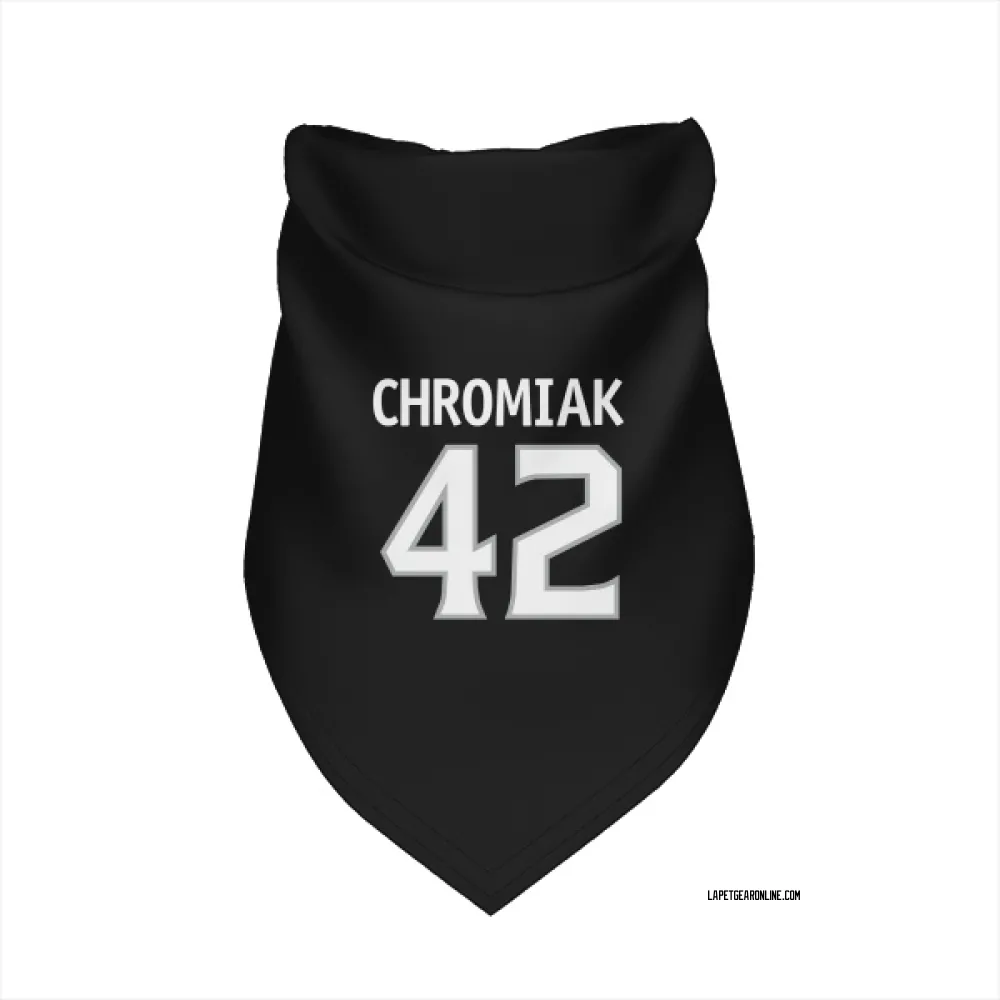 Los Angeles Kings Martin Chromiak Black Pet Bandana for Dog & Cat