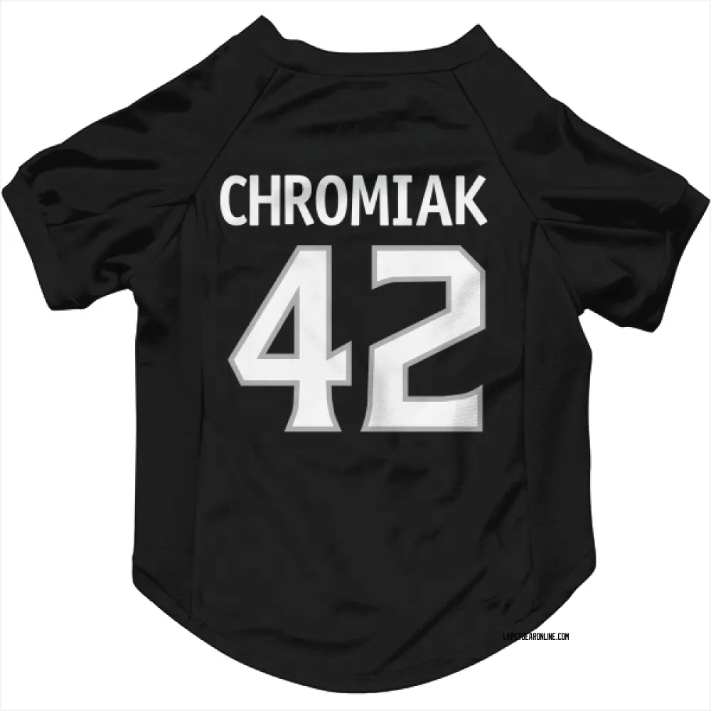 Los Angeles Kings Martin Chromiak Black Pet Jersey for Dog & Cat
