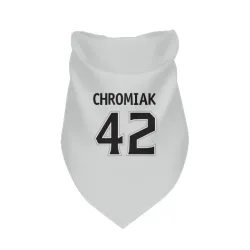 Los Angeles Kings Martin Chromiak White Pet Bandana for Dog & Cat