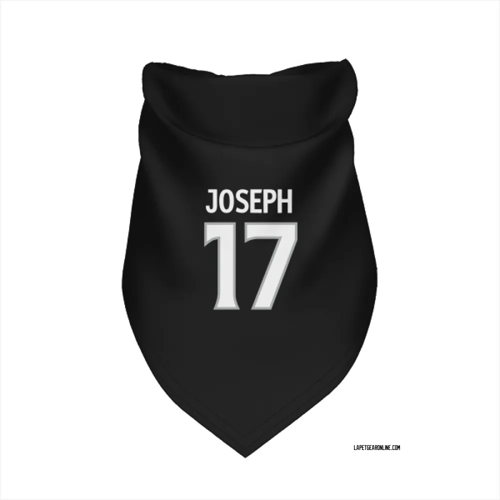 Los Angeles Kings Mathieu Joseph Black Pet Bandana for Dog & Cat