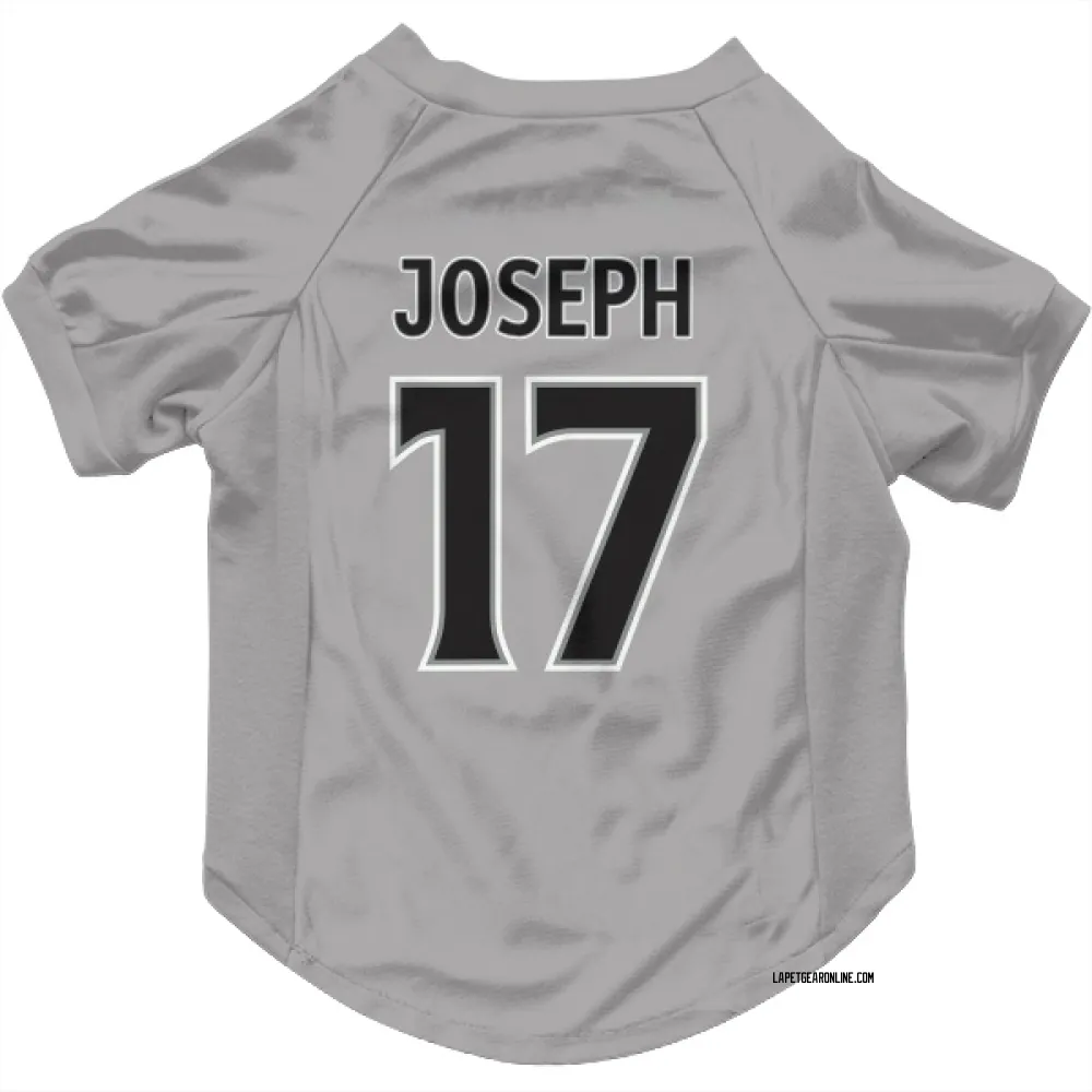 Los Angeles Kings Mathieu Joseph Gray Pet Jersey for Dog & Cat