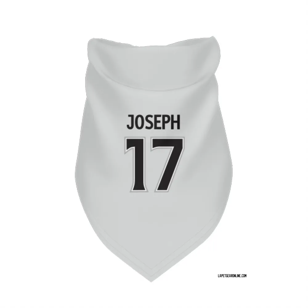 Los Angeles Kings Mathieu Joseph White Pet Bandana for Dog & Cat