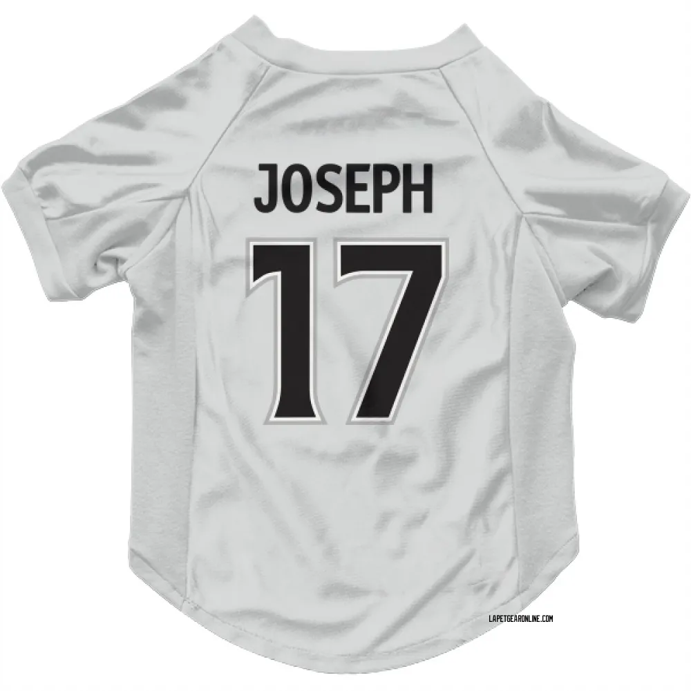Los Angeles Kings Mathieu Joseph White Pet Jersey for Dog & Cat